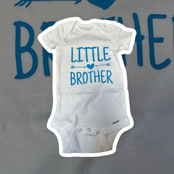 Handcrafted cute customized onesie, baby shower gift, onesie for boy, handmade o - Picture 1 of 4